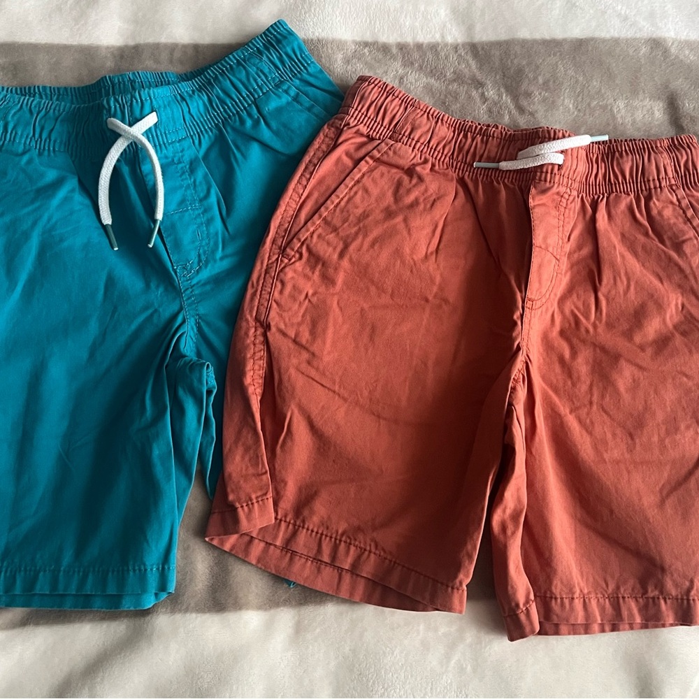 Cat & Jack Boy’s Shorts - Teal and Copper 2 for $10, excellent condition